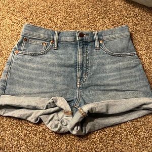 Madewell High-rise shorts